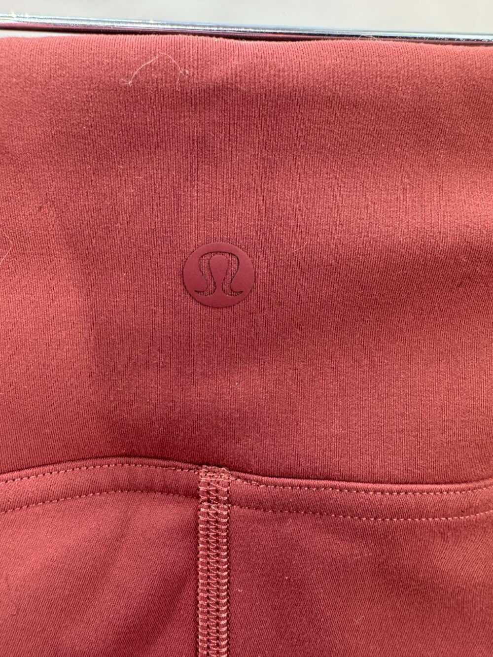Lululemon Unlimit High-Rise Tight 25" Brier Rose Terracotta Leggings Size 12 - Picture 2 of 5